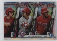 2017 Bowman Chrome Talent Pipeline Mickey Moniak Dylan Cozens JP Crawford 1d07