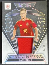 Dani Olm0 2024-25 Panini Noir New Wave Jerseys Patch /55 #NW-DO