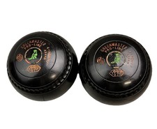Set Of 2 Greenmaster Pro-Line Lawn Bowls Size 4 Heavy