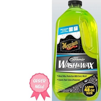 Meguiar's Hybrid Ceramic Wash & Wax - Sophisticated Car Wash Gently Cleans new