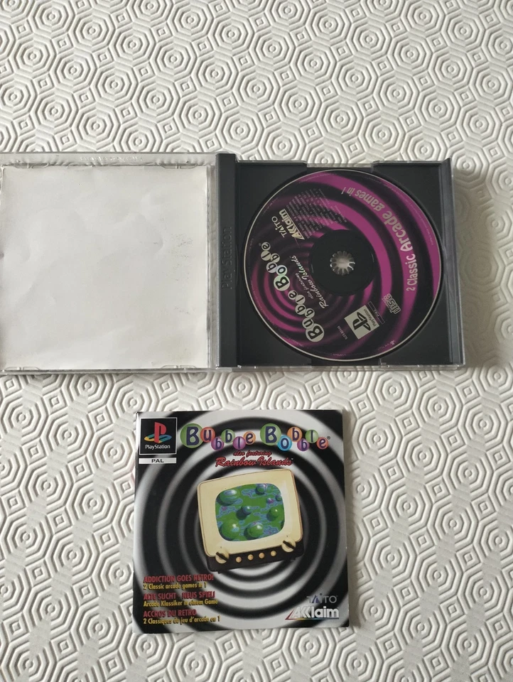 BUBBLE BOBBLE ALSO FEATURING RAINBOW ISLAND - SONY PS1 - GIOCO USATO PAL - Immagine 3 di 4