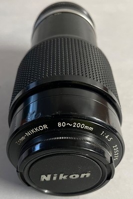 Nikon Zoom-NIKKOR 80~200mm 1:4 Lens with Caps