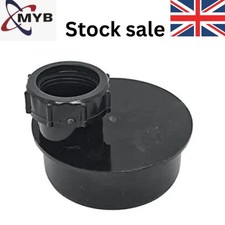 Quality & Cheap 110mm Black Underground Drainage to Waste Pipe Adaptor 32mm/40mm
