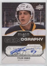 2011-12 Upper Deck Black Diamond Gemography Tyler Ennis #GEM-TE Auto 2d8