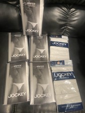 5 packs Vintage Y2K 2006 Jockey Elance Mens String Bikini Underwear Size Small