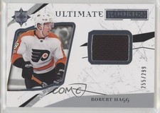 2017-18 Ultimate Collection Rookies Jerseys 255/299 Robert Hagg #71 a2i