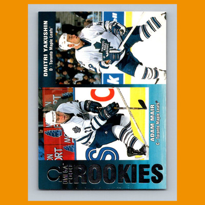 Adam Mair/Dmitri Yakushin Rookie #230 1999 Pacific Omega Toronto Maple Leafs NHL