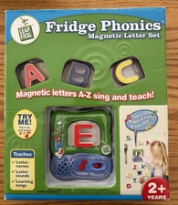 LeapFrog Fridge Phonics Magnetic Set With Original Box And Instructions- Working