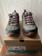 NWB Merrell Crosslander 2 Women s Hiking Shoes Green/Pink/Gray US 8.5 M J135472