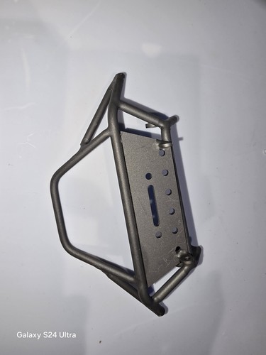 1$ No Reserve Used Crawler Metal Front Bumper Traxxas Axial Hpi