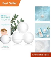 Soothing Bath Bombs with Eucalyptus  Lavender - 3 Count for Kids' Relief