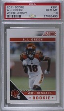 2011 Score Rookie Factory Set Update AJ Green #301 PSA 10 GEM MT 1b9
