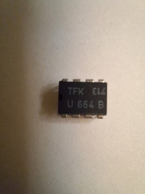 TFK U664B IF-Verstärker IC DIP-8   ZF-Verstärker   Telefunken