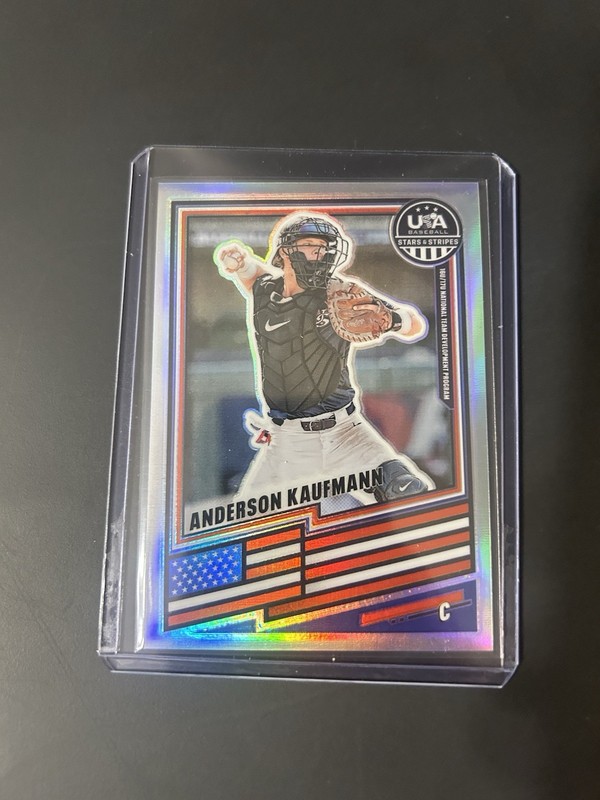 2026 Panini USA Stars & Stripes Anderson Kaufmann SLIVER PRIZM #183