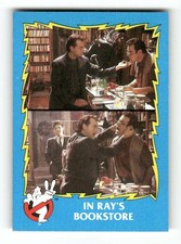 1989 Topps Ghostbusters 2 13 Ray's Book Story Dan Aykroyd, Bill Murray BXCP60