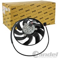 TYC LÜFter KÜHler 420Mm 400W Passend FüR VW Multivan Transporter
