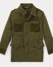 Polo Ralph Lauren Boys  Cotton Canvas Field Jacket   Size 5