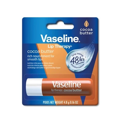 Vaseline Lip Therapy Cocoa Butter | Baume à lèvres au Beurre de Cacao et Karité - Photo 1/4