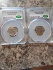 1935 and 1936-D 5C Buffalo Nickel CAC Graded