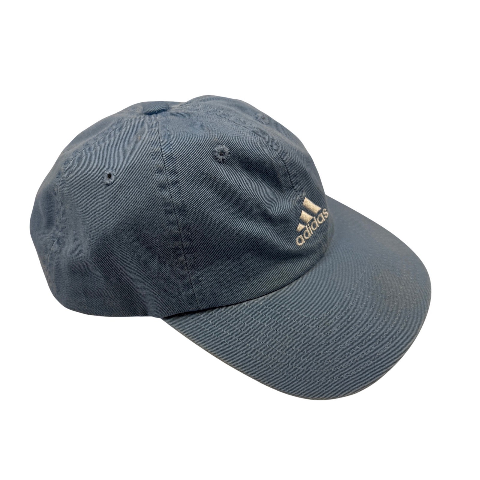 Adidas Hat Strapback Baseball Cap Light Blue Logo… - image 2