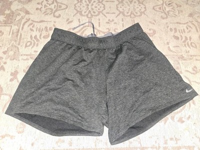 Nike Dri-Fit Damenshorts Größe L, grau