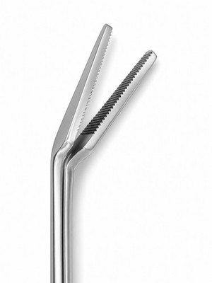 Marllin  24'' Stainless Reef Tank Coral Forceps Serrated Aquarium Aqua scaping