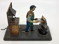 #006 Dampfmaschinen Antriebsmodell Original Arnold Schmied an der Esse  ca. 1930