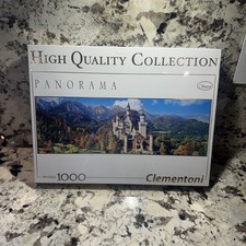 Neuschwanstein Castle 1000 Piece Panorama Jigsaw Puzzle Germany High Quality NEW