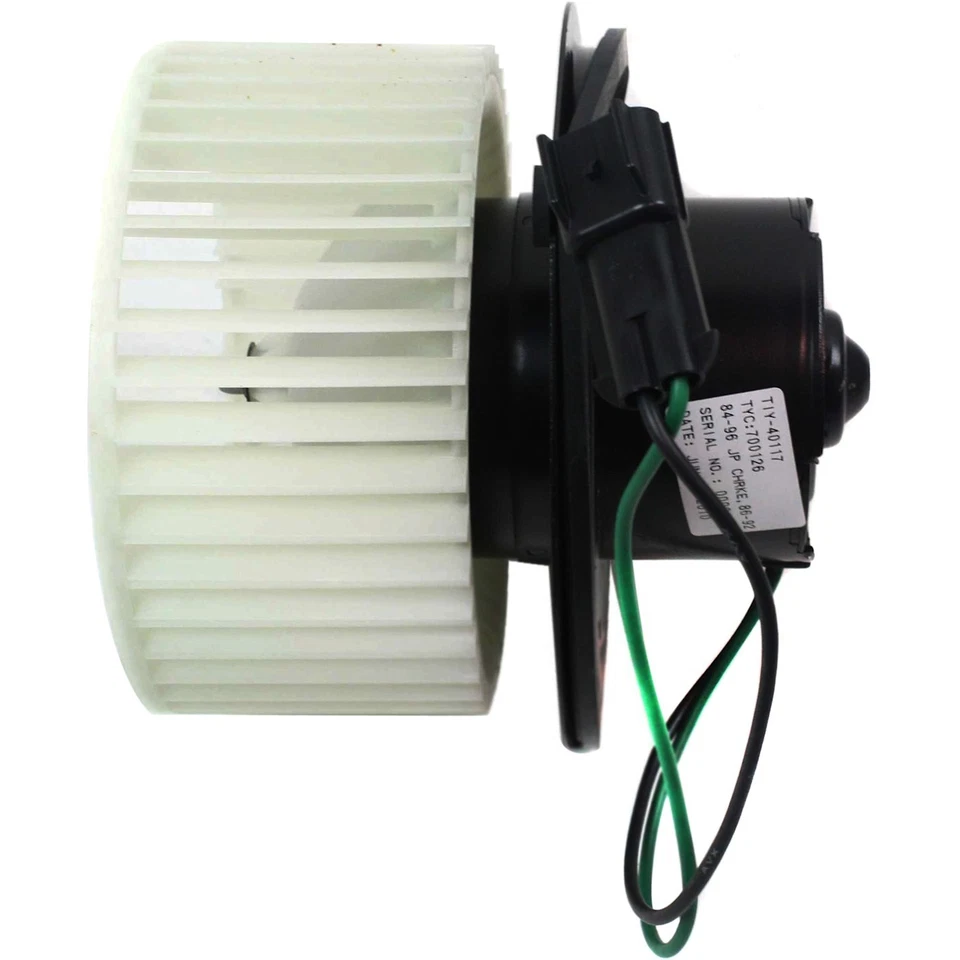 Motor de ventilador para 1988-1996 Jeep Cherokee 1988-1992 Comanche com roda de motor - Imagem 2 de 4