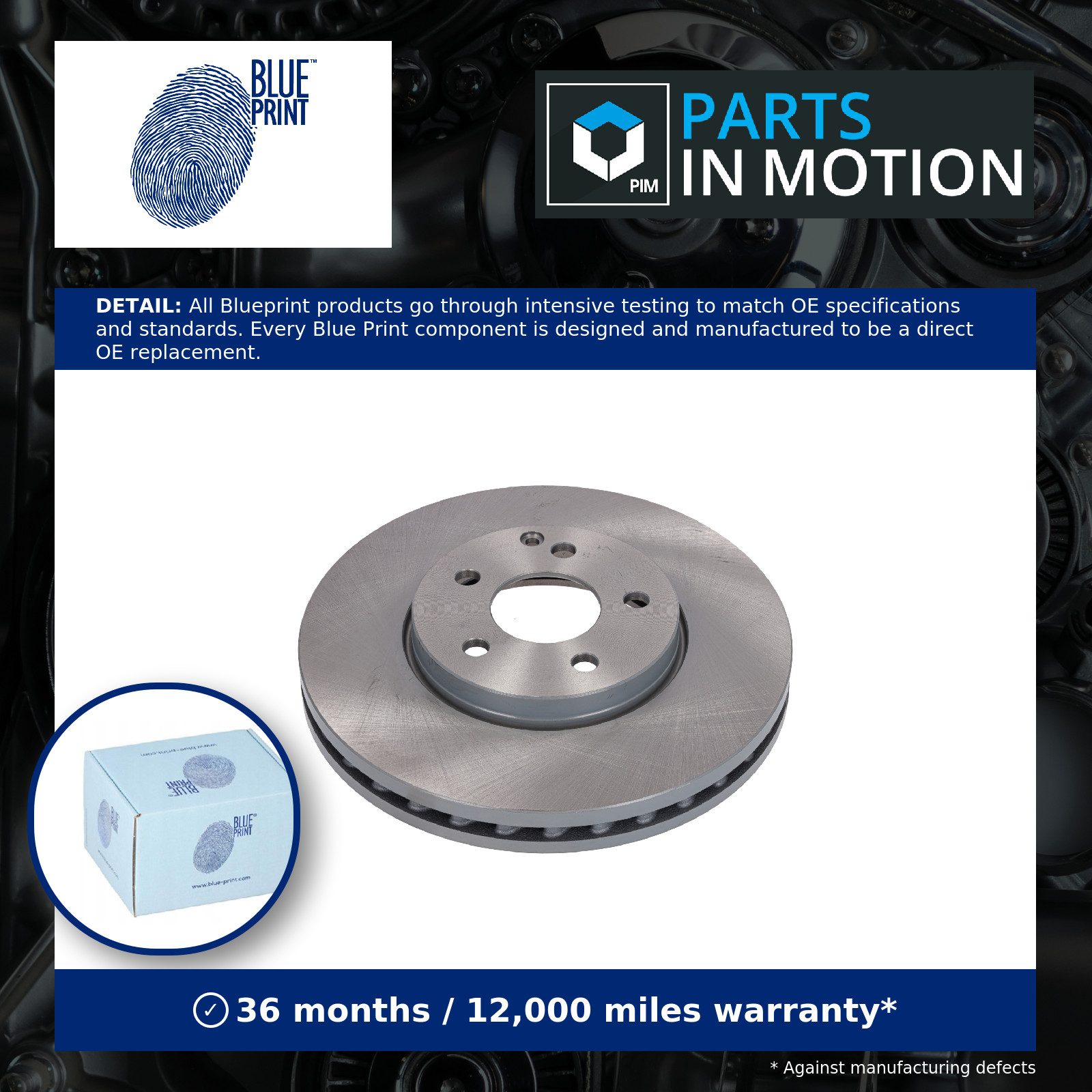 2x Brake Discs Pair Vented fits MERCEDES E240 S211, W211 2.6 Front 03 to 09 Set