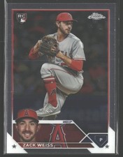 2023 Topps Chrome Update #USC155 Zack Weiss