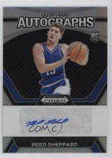 2024-25 Panini Prizm Draft Picks Silver Reed Sheppard #DPA-RSP Auto 1co7