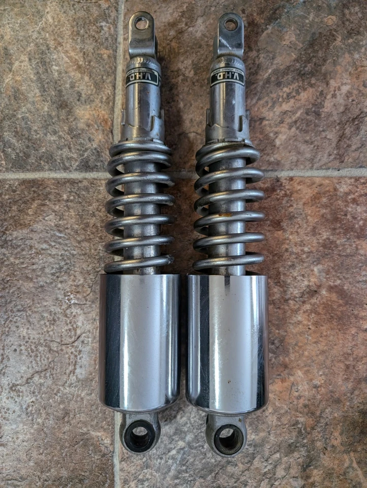 82 Honda CB650SC Nighthawk Rear Shock Set Left Right OEM CB650 -56 - Image 4 of 4