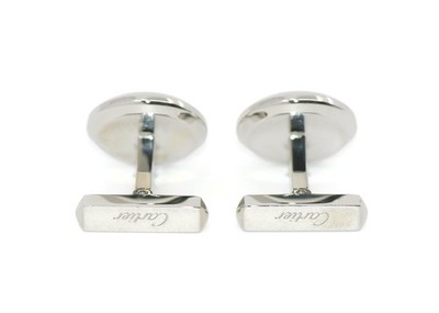 Cartier Oscillating Weight Sterling Silver Cufflinks | eBay