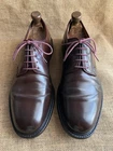 Church's SHANNON Burgundy Shell Cordovan Plain Toe Derby Shoes UK 9 G || US 10