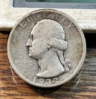 1932-S Washington Quarter Nice Original VG CHRC