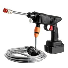 IDROPULITRICE PISTOLA PORTATILE A BATTERIA PRESSIONE ACCESSORI 48V BATTERIA