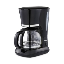 GEEPAS Filter Coffee Maker Machine Instant Anti-Drip 12 Cups 800W 1.5L Jug