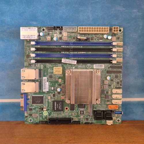 Supermicro A2SDi-8C-HLN4F Atom C3758 mini ITX motherboard (450 EUR 0% VAT)