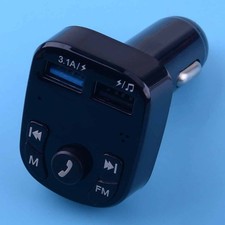 Car 1x Bluetooth Wireless FM Transmitter MP3 Stereo Receiver Adapter USB Charger