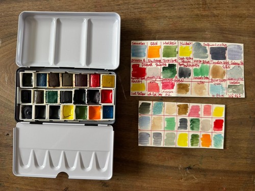 Watercolour Palette - Daniel Smith, W&N, Schmincke, Holbein, Sennelier & More. - Picture 2 of 7