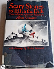 1981 1ST/9TH SCARY STORIES TO TELL IN THE DARK ALVIN SCHWARTZ HC/HARDCOVER BOOK