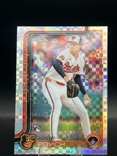 2025 Topps Chrome #140 Cade Povich X-Fractors