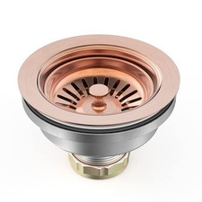 B9173 Kitchen Sink Drain Assembly 3-1/2 inch with Removable Sink Strainer Bas...