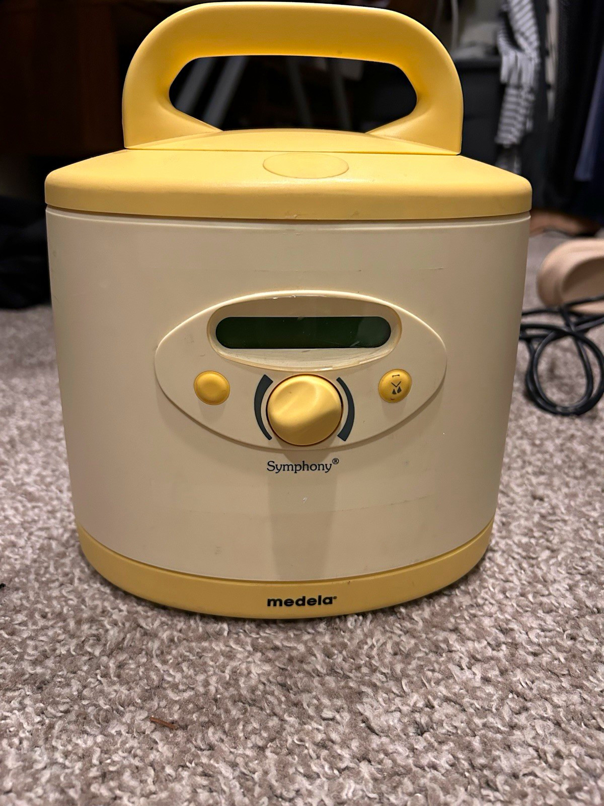Medela Symphony Hospital Grade Electric Breast Pump BPA-Free w/ Case Manuals