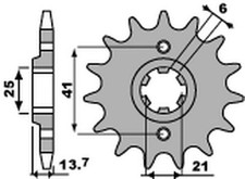 FRONT SPROCKET 268 15 18NC HONDA VF 500F (84-88) (CHAIN 530)