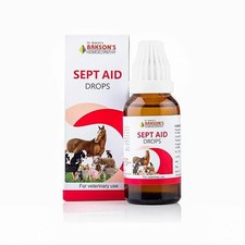 Bakson Veterinary Sept Aid Drops 30 ml reduce the possibility of skin infection