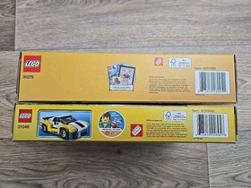 New LEGO Creator 3 in 1 Lot of 2 Sets: 31075 Outback Adventures & 31046 Fast Car