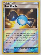 Rare Candy 129/149 Pokemon - Reverse Holo Sun and Moon MP