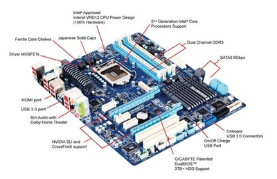 Gigabyte GA-Z68XP-UD3 Mainboard